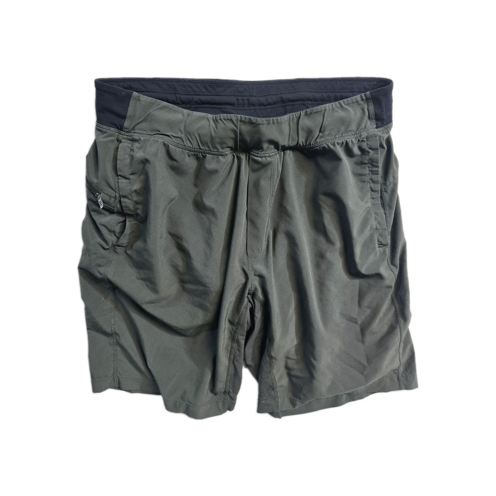 Lululemon Shorts Mens L Green Lined Short 9 Running
